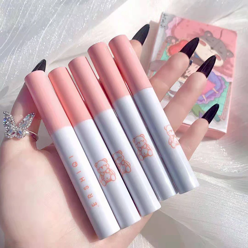 

5 шт., матовая бархатная губная помада, 5 цветов