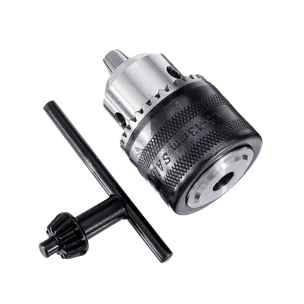 

DANIU Drill Chuck 1.5-13mm Keyed Drill Chuck Adapter 3/8-24 UNF Thread Mount Type Electric Drill Chuck Key Lathe Accessories