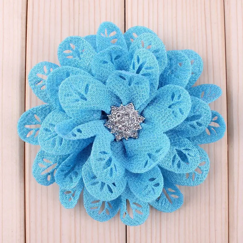 20 шт./партия цветок с кристаллами 9 5 см