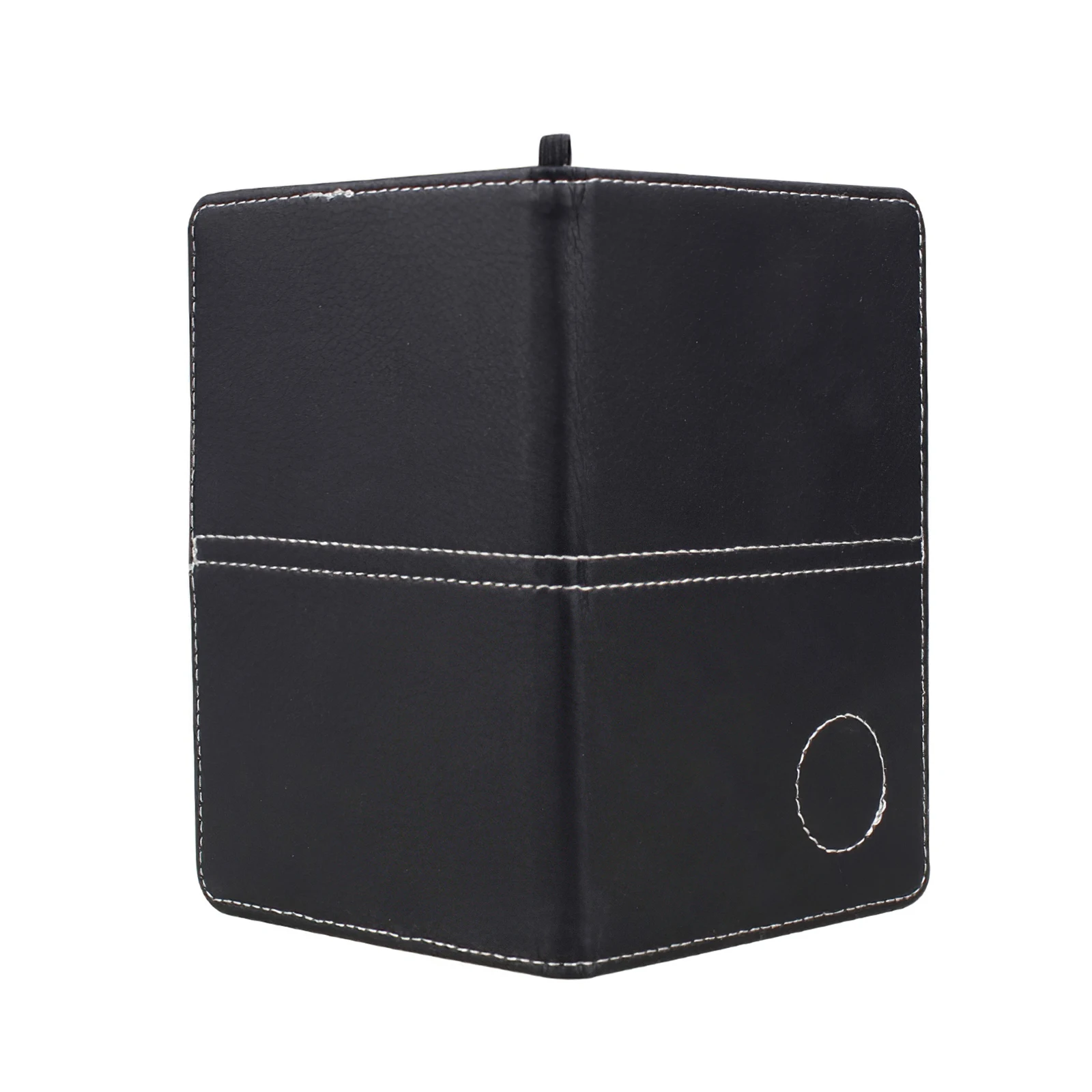 Черный держатель для клюшек гольфа кожаный блокнот с крючком из искусственной