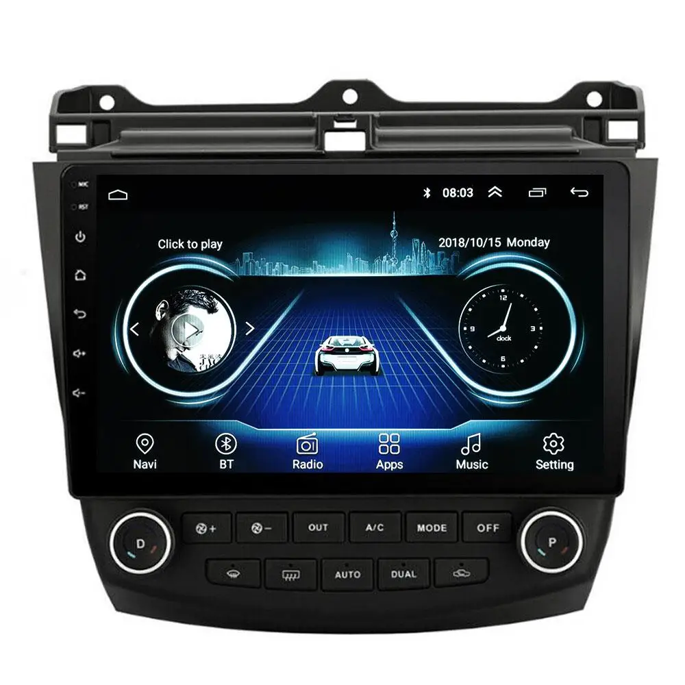 

Vehemo 10,1 '' WIFI GPS MP5 1 + 16G Honda Accord 2003-2007