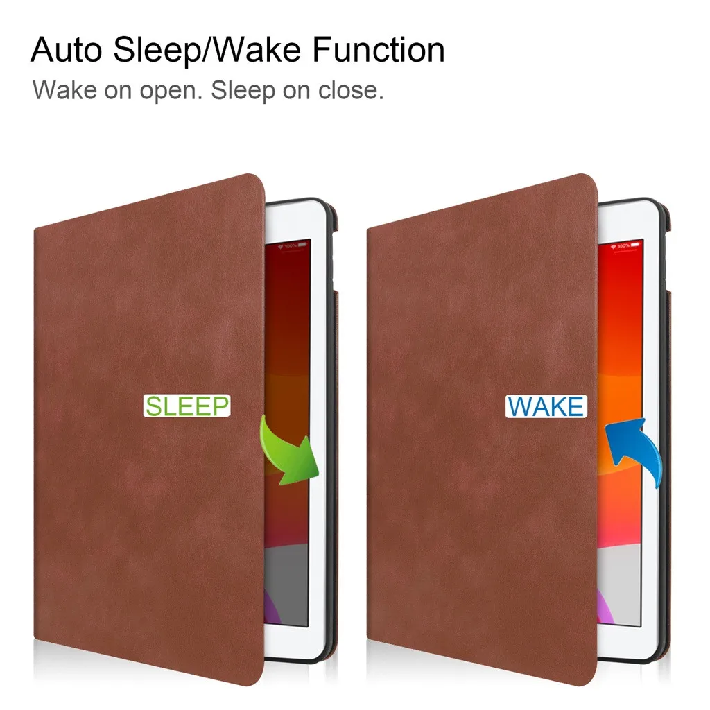 Новинка 2019 тонкий чехол для IPad 10 2 дюймов с функцией пробуждения/сна смарт