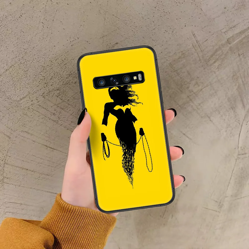 

Superhero Wonders Womans Movie Phone Case For Samsung Galaxy Note S 8 9 10 20 Plus E Lite Uitra black Bumper Painting Back