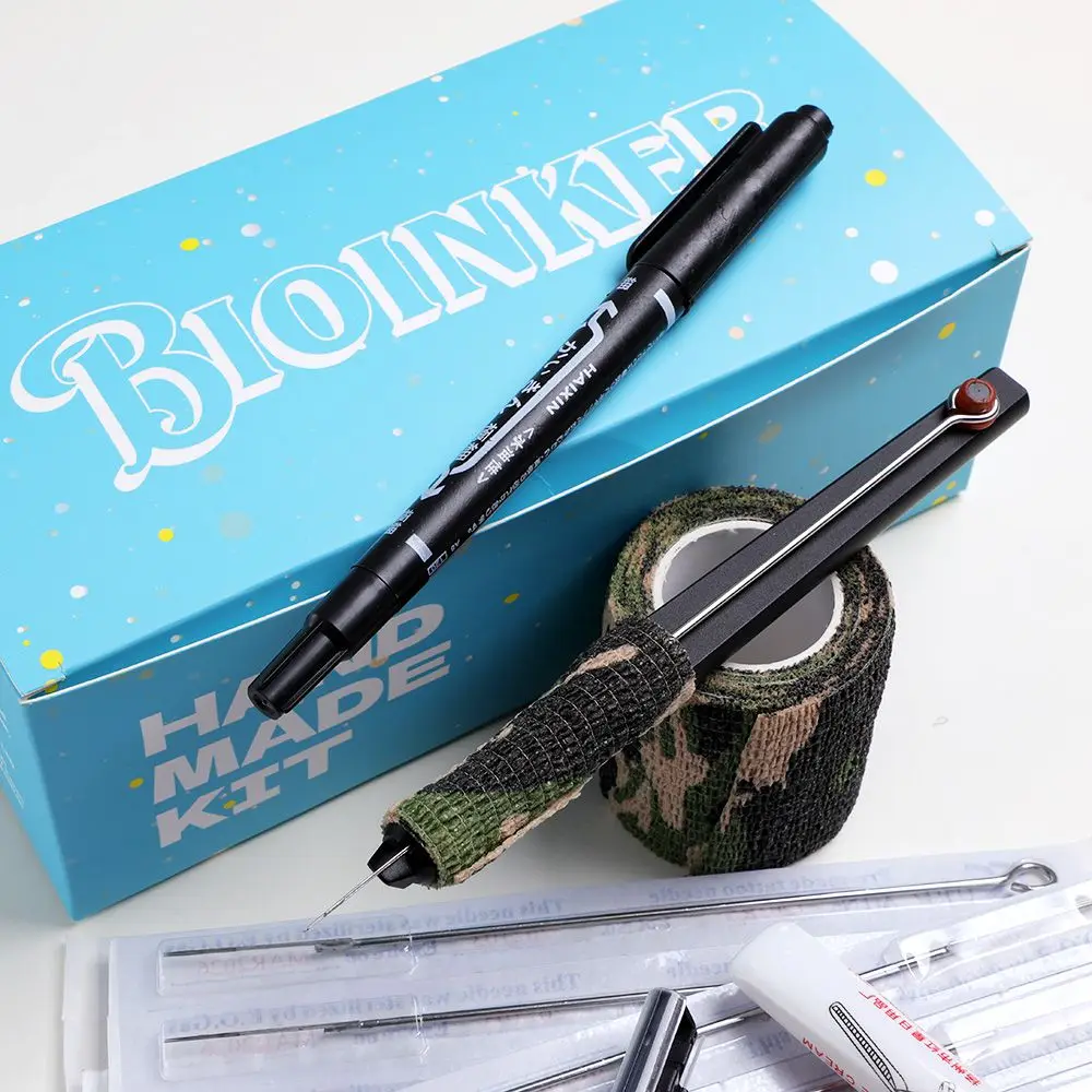

BIOINKER Hand Made Poke and Stick Tattoo Kit