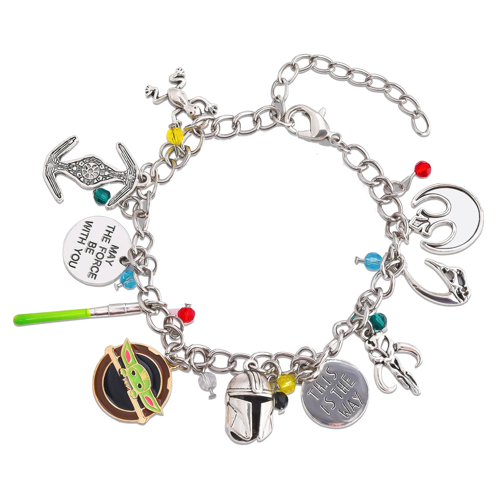 Популярный классический очаровательный браслет из серии фильмов война модные