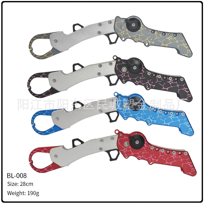 

] Рыболовный контроллер с ручкой из углеродного волокна/складной рыболовный контроллер с цветным рисунком/многофункциональные плоскогубц...