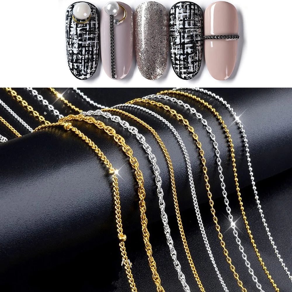 1 шт. цепочки для ногтей SS6 2 мм стразы из сплава в форме когтя 3D аксессуары дизайна