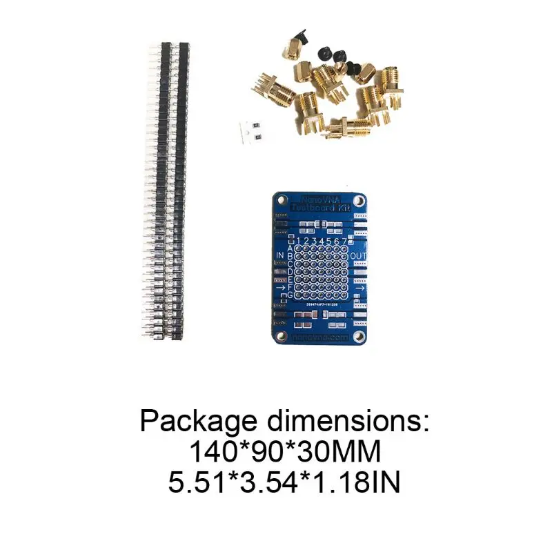 Испытательная плата NanoVNA комплект векторного анализатора веб тестовая