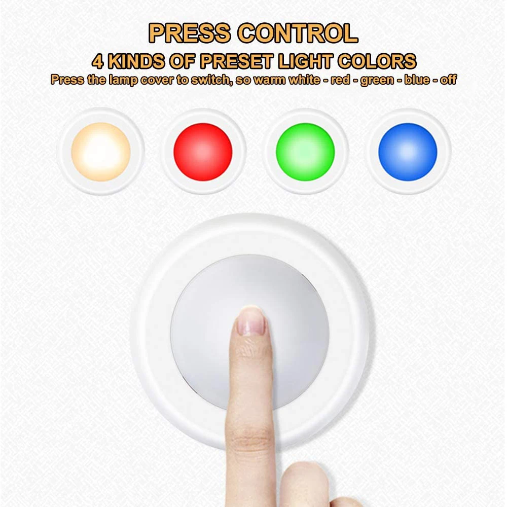 Светильник с Беспроводной Цвет меняющийся Светодиодный точечный светильник под
