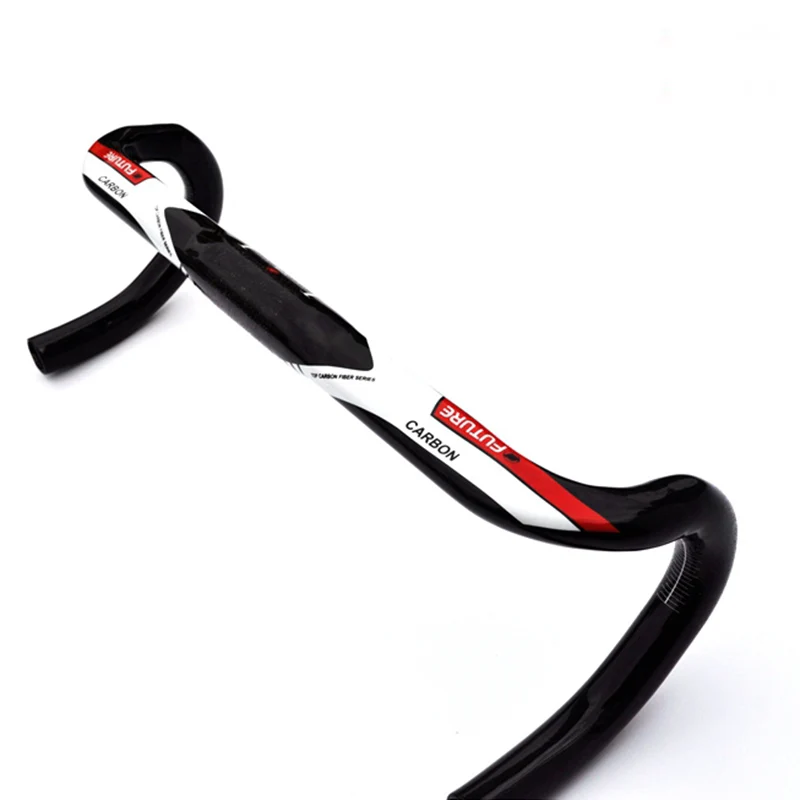 

FUTURE Full Carbon Fiber Road Bike curved Handlebar Bent Bar Split Handlebar 31.8mm 400/420/440mm Cycling parts