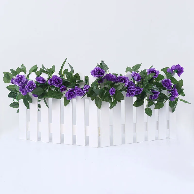 

Simulation flower vine fake flower vine living room simulation flower small rose flower rattan decorative flower plastic flower