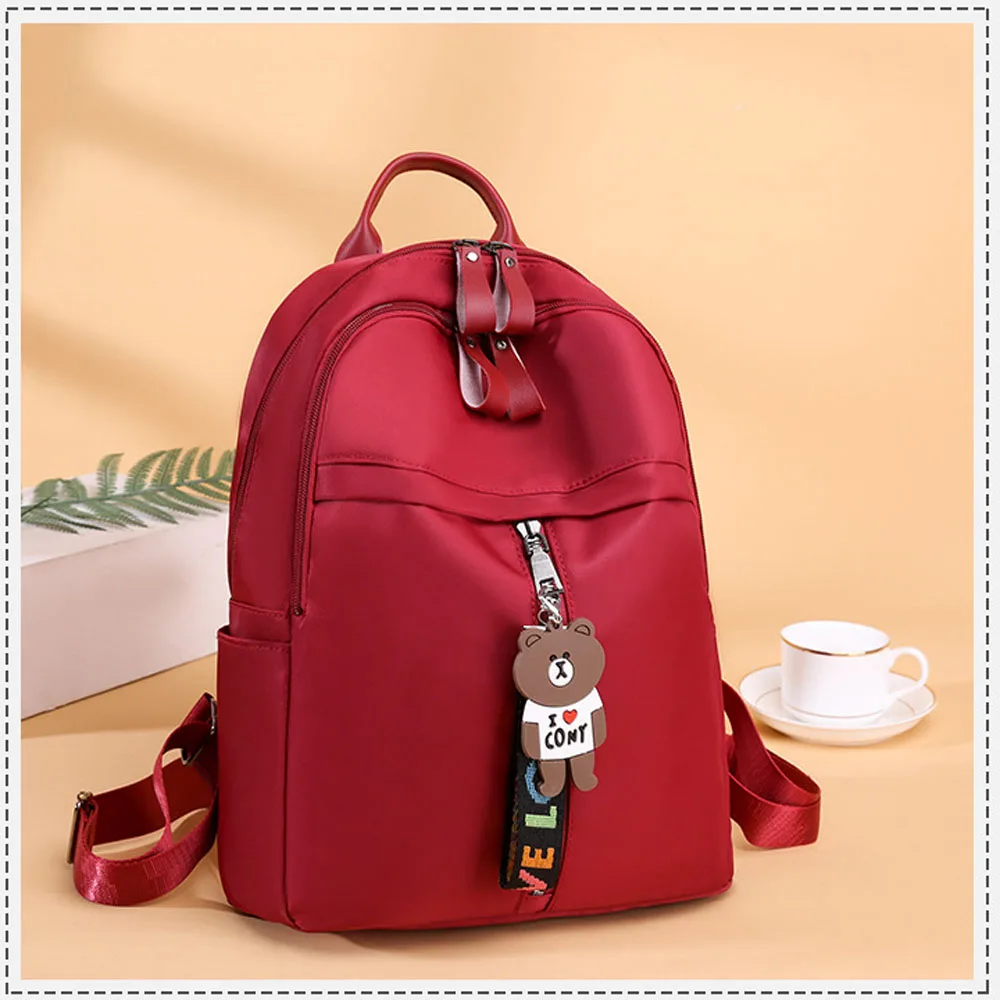 Новинка 2019 корейский модный рюкзак из ткани Оксфорд для девушек удобная сумка
