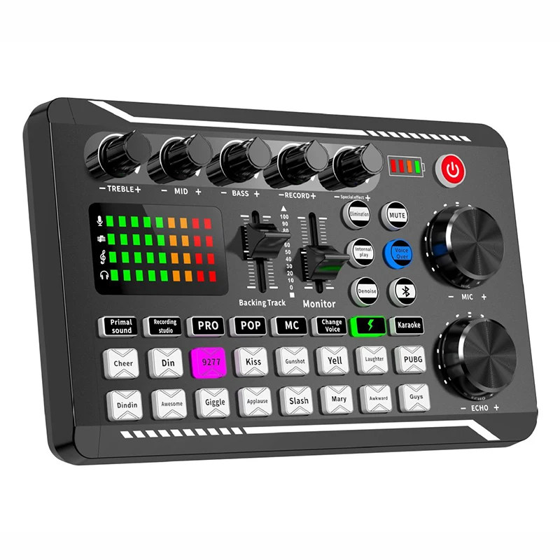 Bluetooth-смеситель для звуковой карты 16 звуковых эффектов | Электроника