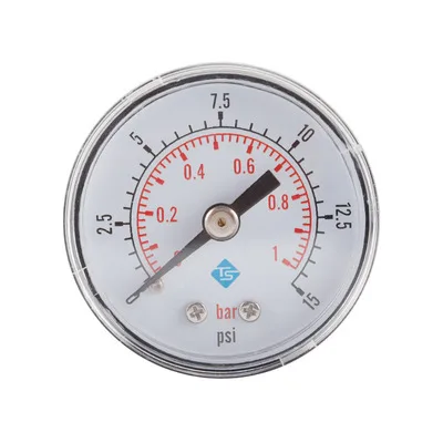 1/8 BSPT 0-1/2/4/7/11/14/20 БАР 0-15/30/60/100/160/200 psi барометр гидравлический манометр для воздуха