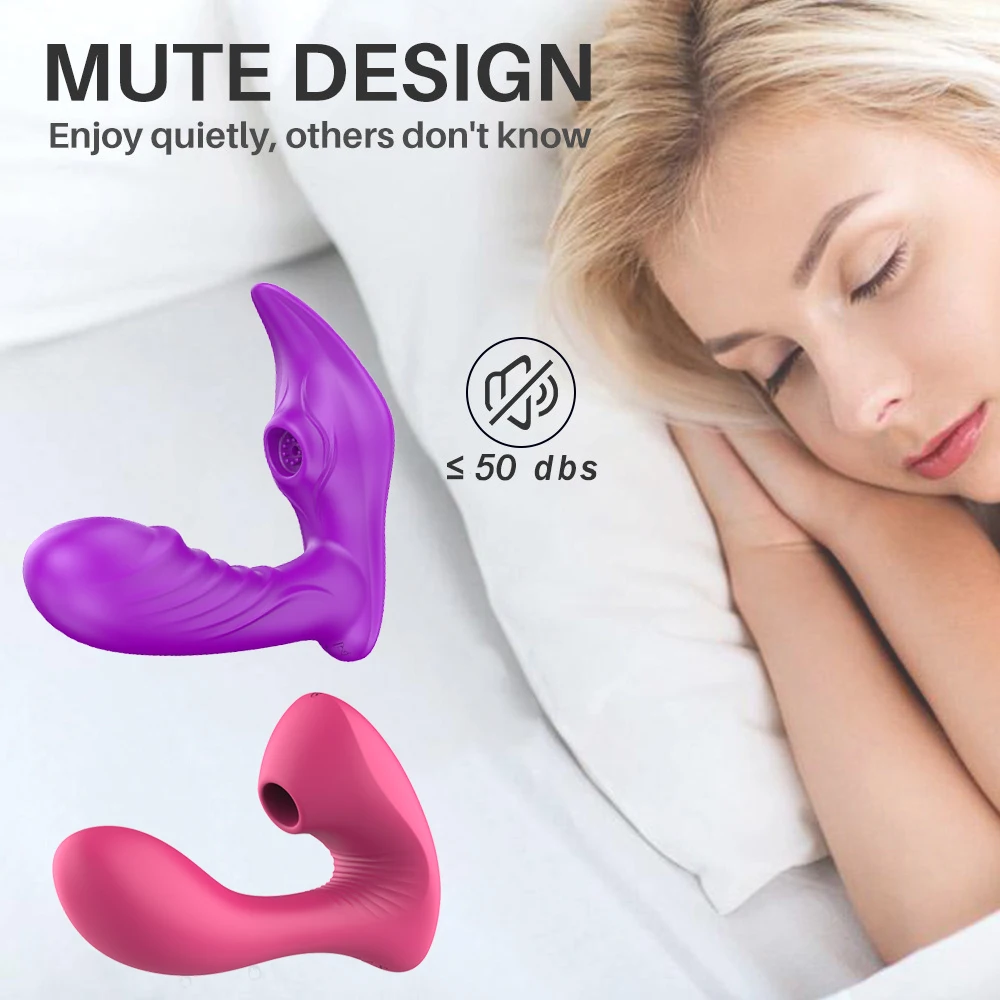 Вибратор для сосания точки G на присосках Стимулятор клитора интимные игрушки