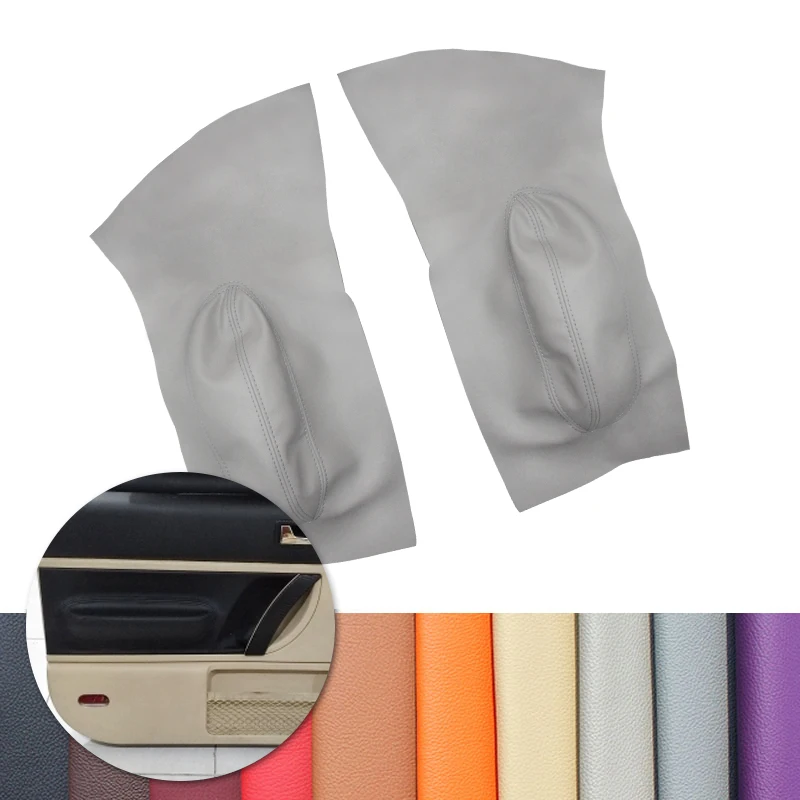 

Для VW Beetle 1998 1999 2000 2001 2002 - 2010 внутренняя панель подлокотника передней двери автомобиля чехол из микрофибры кожаный декор цвет серый