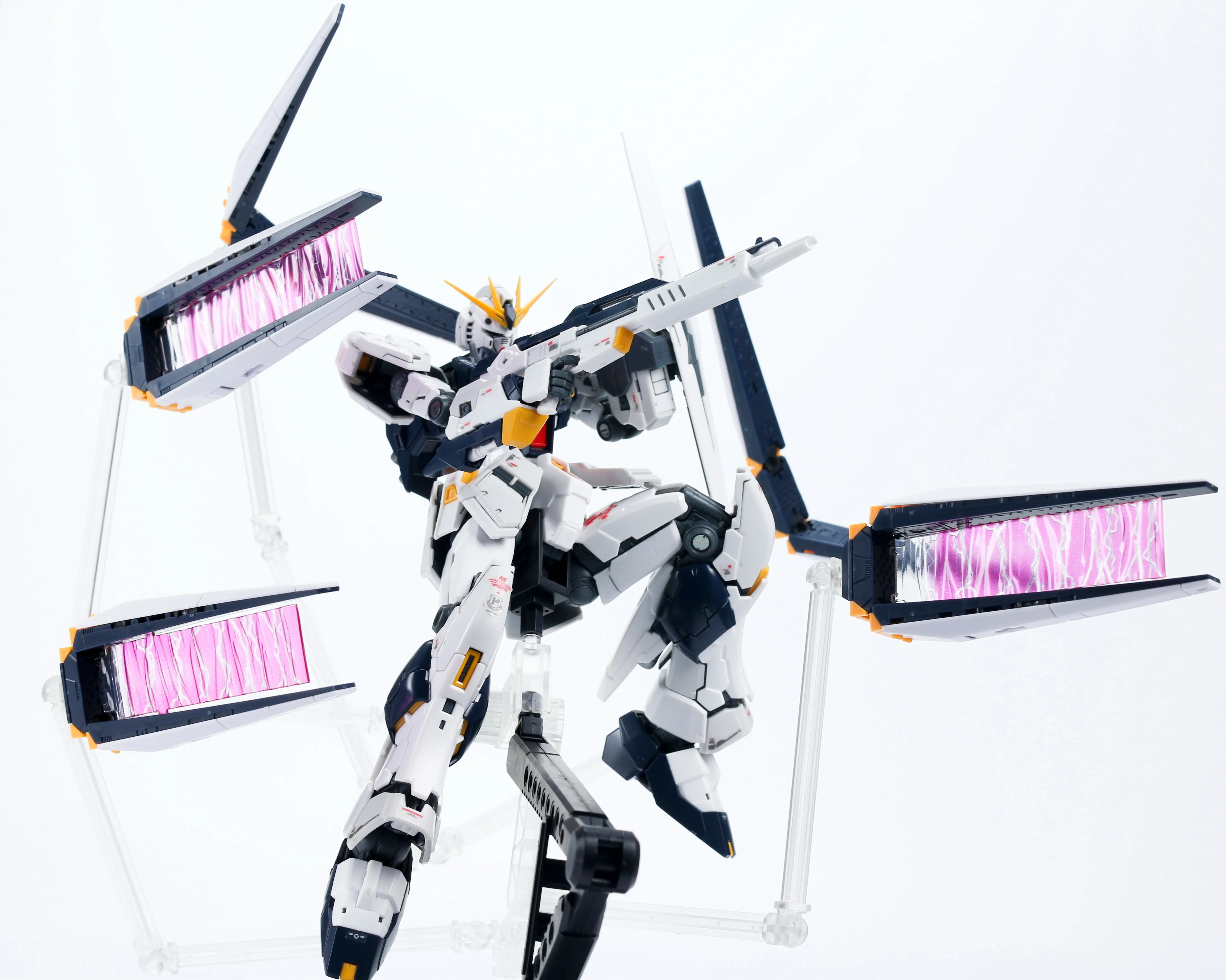 Эффективные Запчасти для RG 1:144 RX-93 Nu/Hi-nu Gundam запчасти с эффектом воронки | Игрушки и