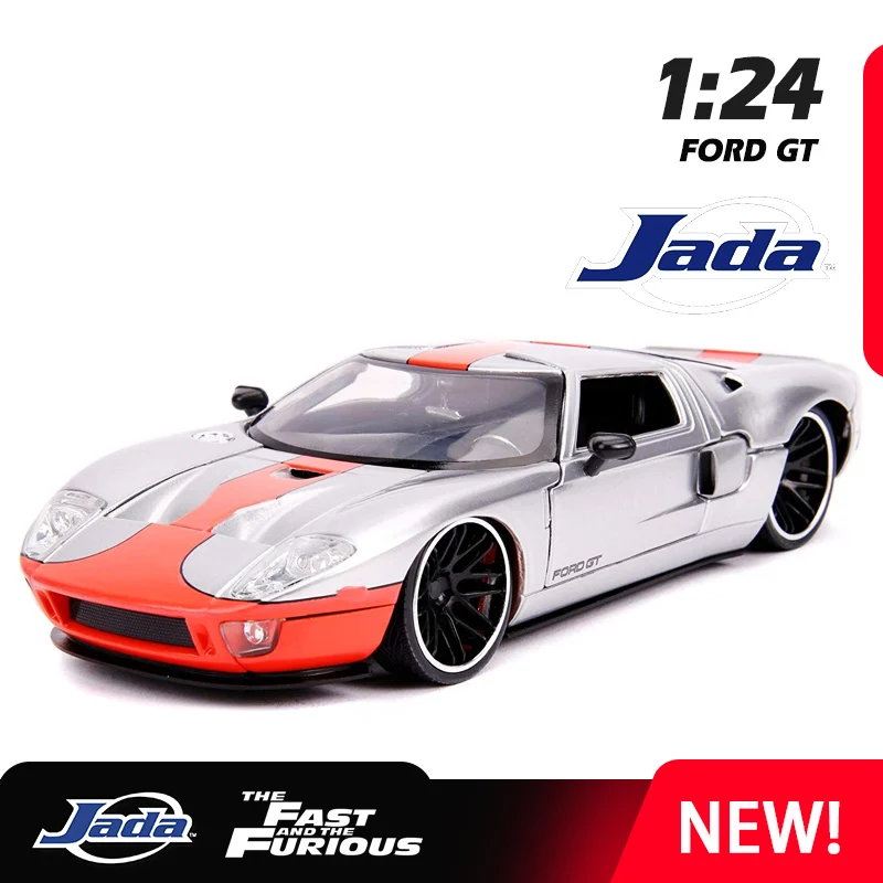 

1:24 Ford-GT2010 Mustang, спортивный автомобиль из сплава, литая Миниатюрная модель игрушечного автомобиля, металлический автомобиль, имитация коллек...