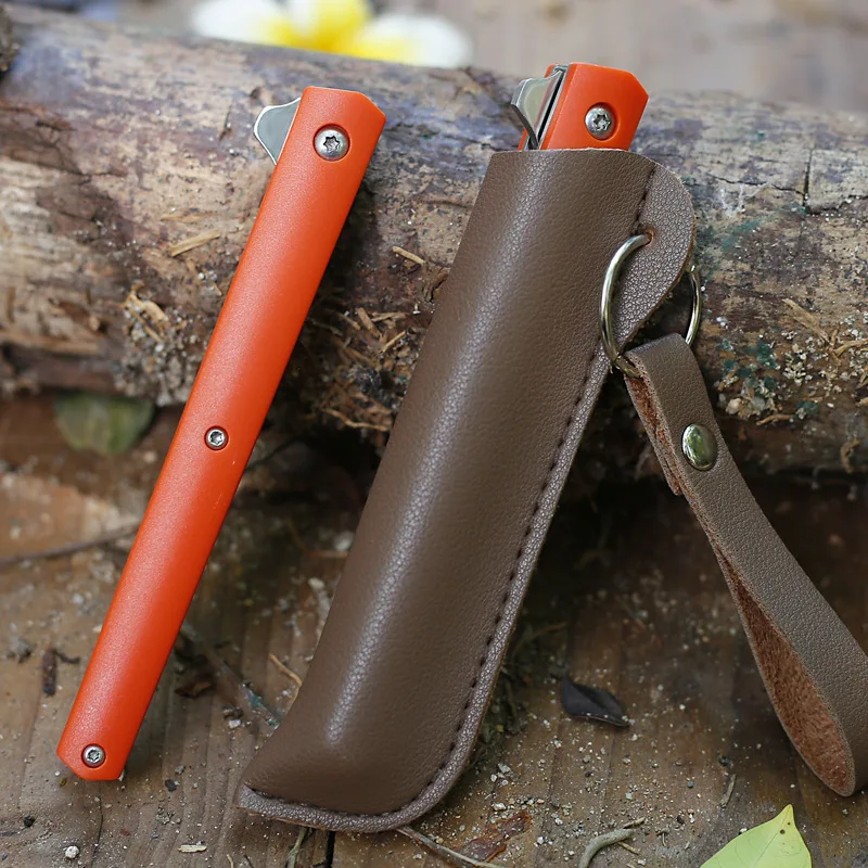 

Outdoor Folding Knife Tactical Quick Opening Knives Self Defense Pocket Knife Camping Hunting Tools Free shipping