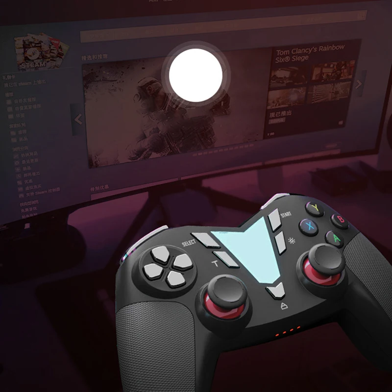 Алмазный Противоскользящий USB проводной игровой контроллер подходит для