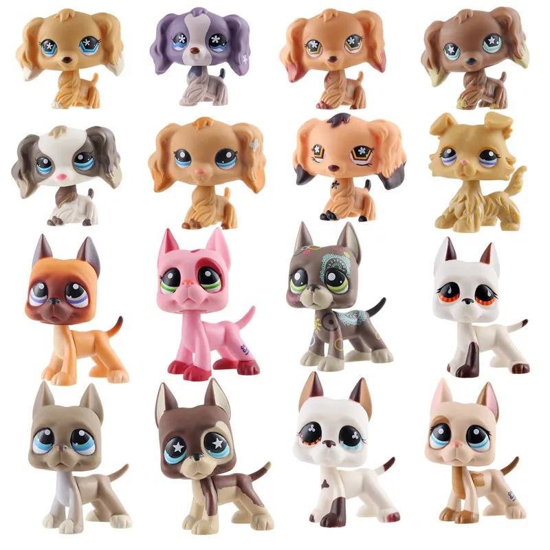 Новинка редкая игрушка lps для домашних животных стоячая кошка с короткой шерстью