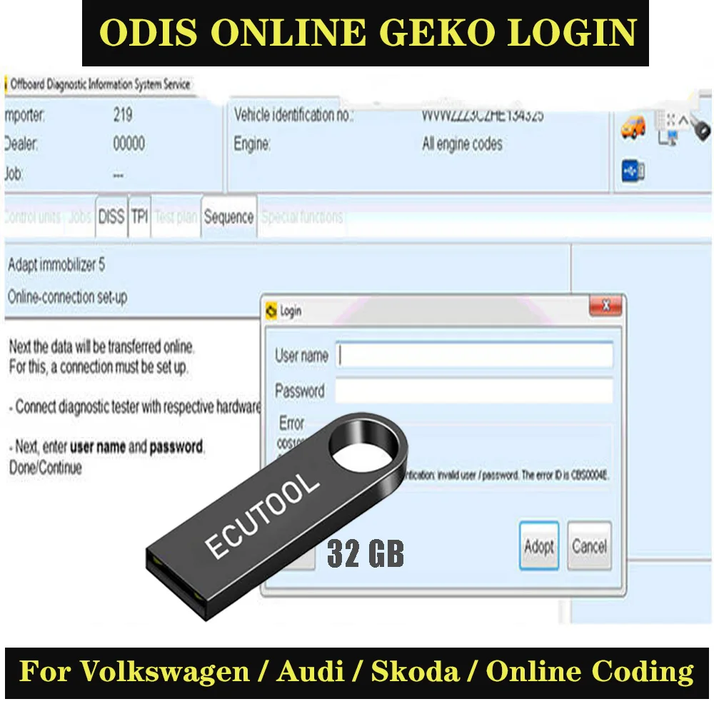 Онлайн сервис для входа в GEKO VAG ODIS онлайн каждый день по месяцу бесплатное