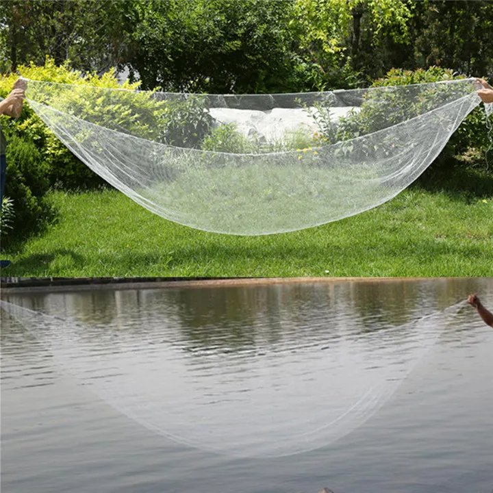 

High Quality Fishing Net Single Mesh Nylon Durable Braided Float Fishing Trap Cast Folding Fishing Network Gear Fishermen Tools
