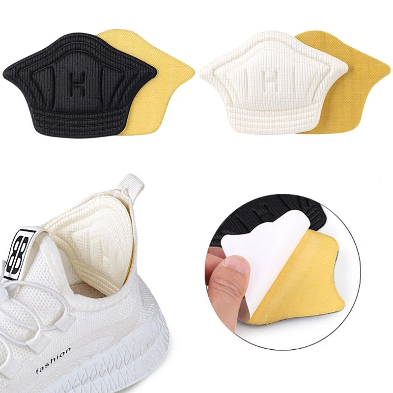 

2 шт., пластыри на пятки для обуви, регулируемый размер