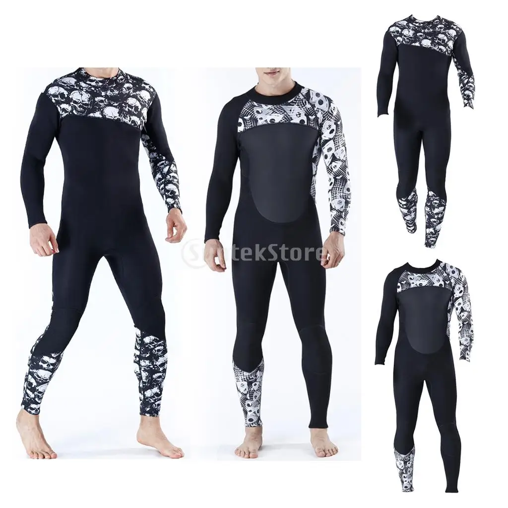 

Full Body Dive Wetsuit Rash Guard Men UV Protection Long Sleeve Diving Suit