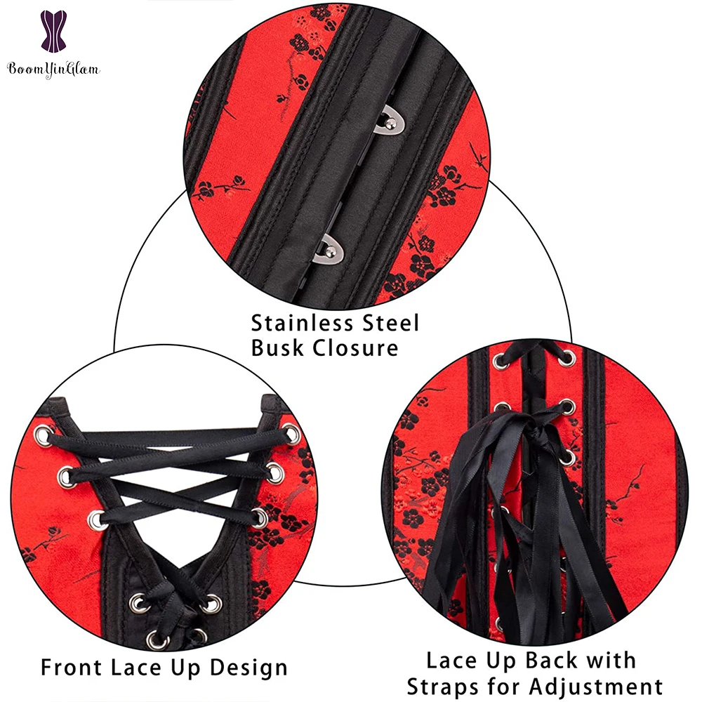 Лидер продаж 2021 женская одежда в стиле стимпанк топ с цветочным узором на