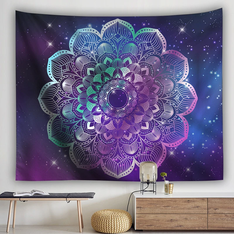 

Мандала гобелены в богемном стиле Одеяло настенный гобелен с абстрактным рисунком ручного ремесла для дома и улицы в богемном стиле дома ар...