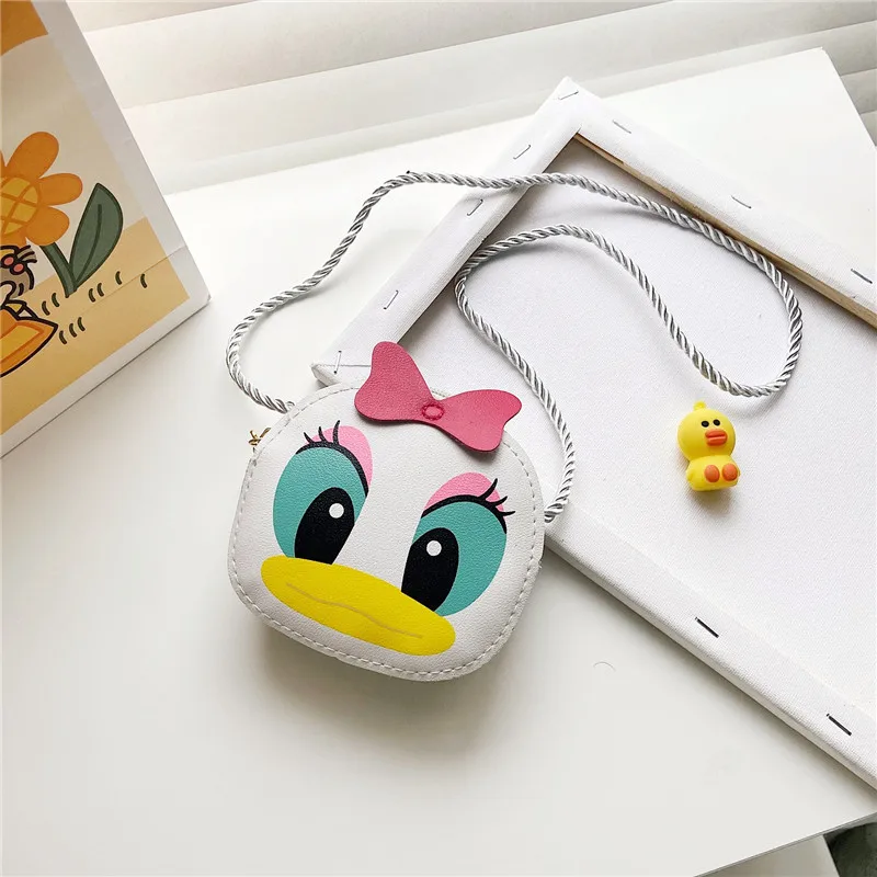 Кошелек Disney Дональд Дак ПУ мультяшная монетница для девочек детская сумка