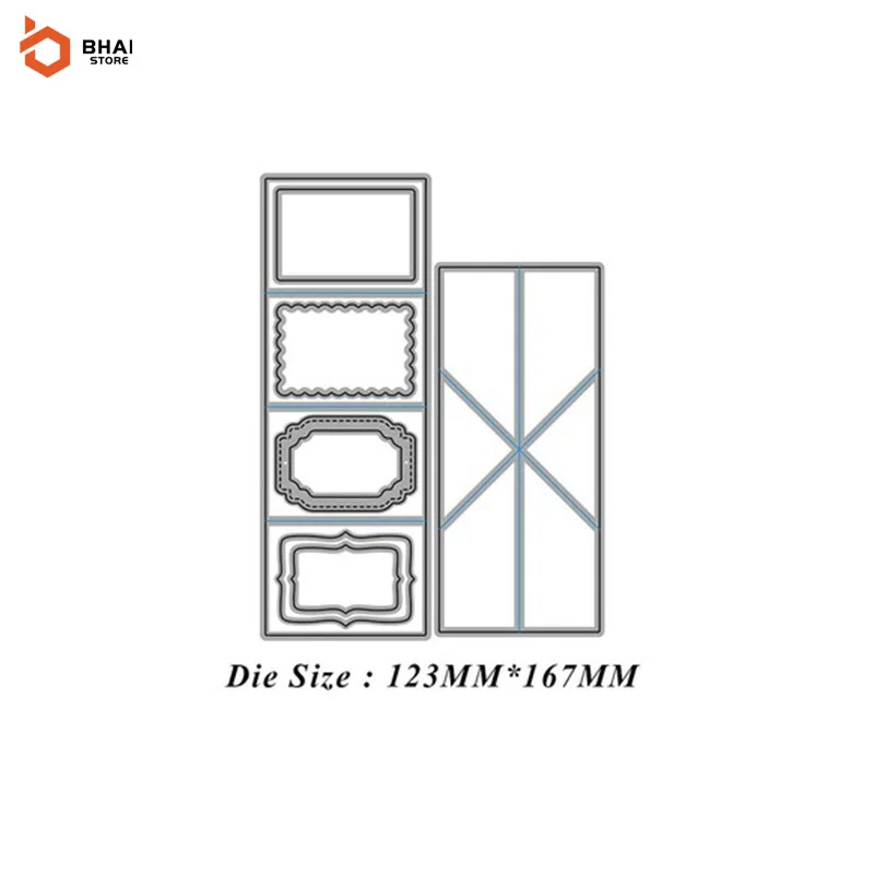

New Arrivals 3D Surprise Card Metal Cutting Dies for DIY Scrapbooking Album Paper Card Embossing Decor Crafts Die Cuts