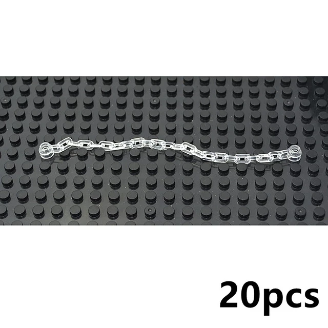 

20Pcs/set Chain Blocks MOC DIY Brick 30104 Accessories Parts Chain Bridge Building Blocks Assemble Toys Compatible with leduo
