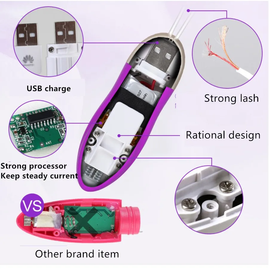 Leten силиконовый вибратор для прыжков в яйце перезаряжаемый мини Стимулятор