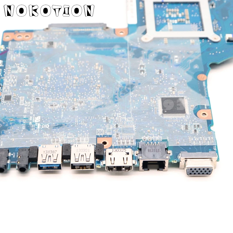 NOKOTION новая H000052730 основная плата для Toshiba Satellite C850 C855 L850 L855 материнская плата для ноутбука HM70 DDR3 Бесплатный процессор