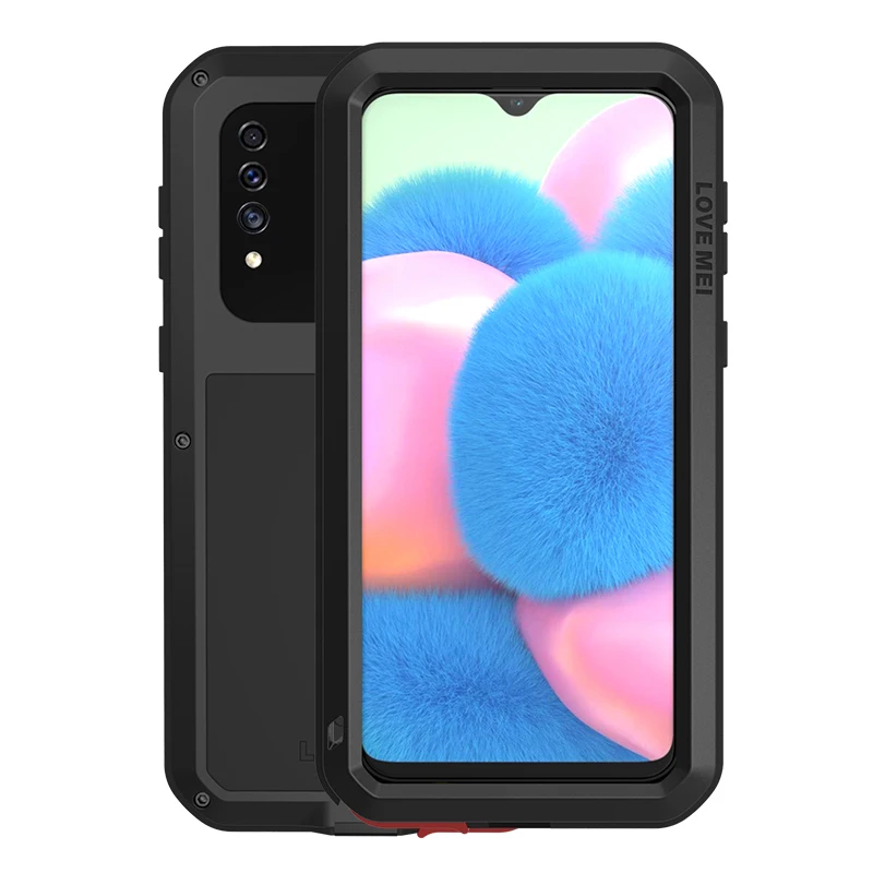 Для samsung Galaxy A30s металлический защитный противоударный чехол для прочный полный