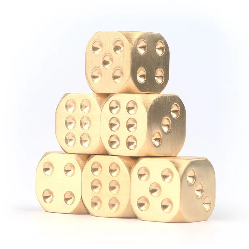 Металлические кости золотой серебряный Чистый алюминиевый клубный бар питьевая