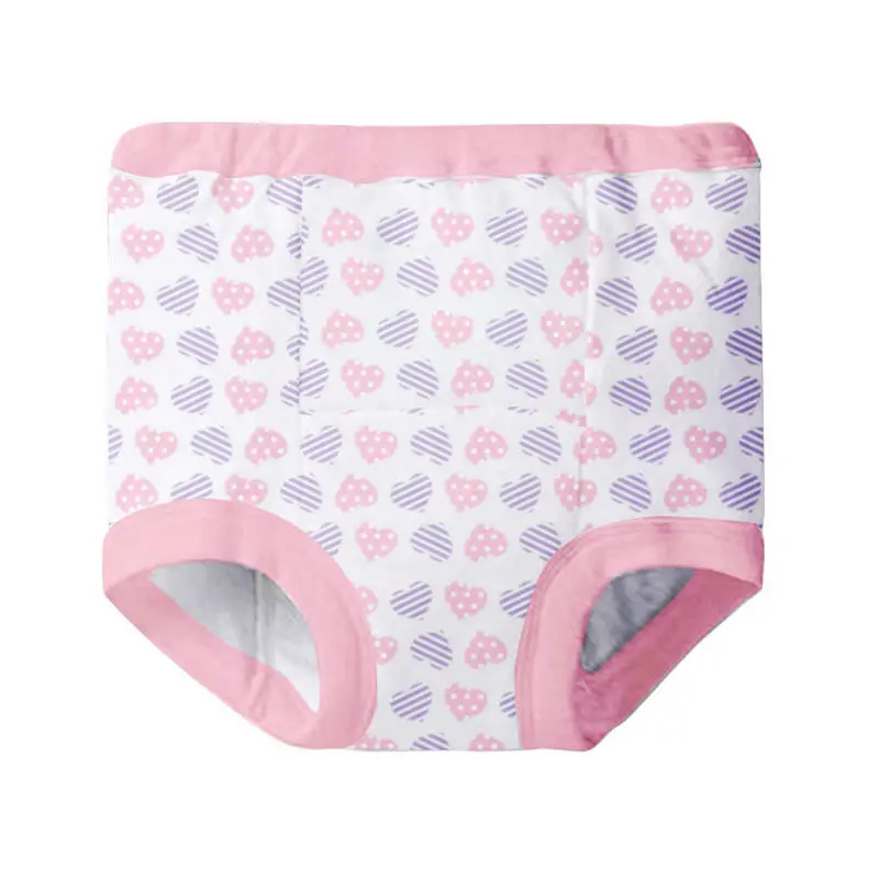 Тренировочные штаны для маленьких девочек хлопковые многоразовые шорты нижнее