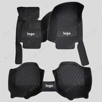 Car Floor Mats For MG ZS SUV 5 Seats 2017 2018 2019 2020 Waterproof Anti-dirty Auto Foot Pad Carpet Accessories