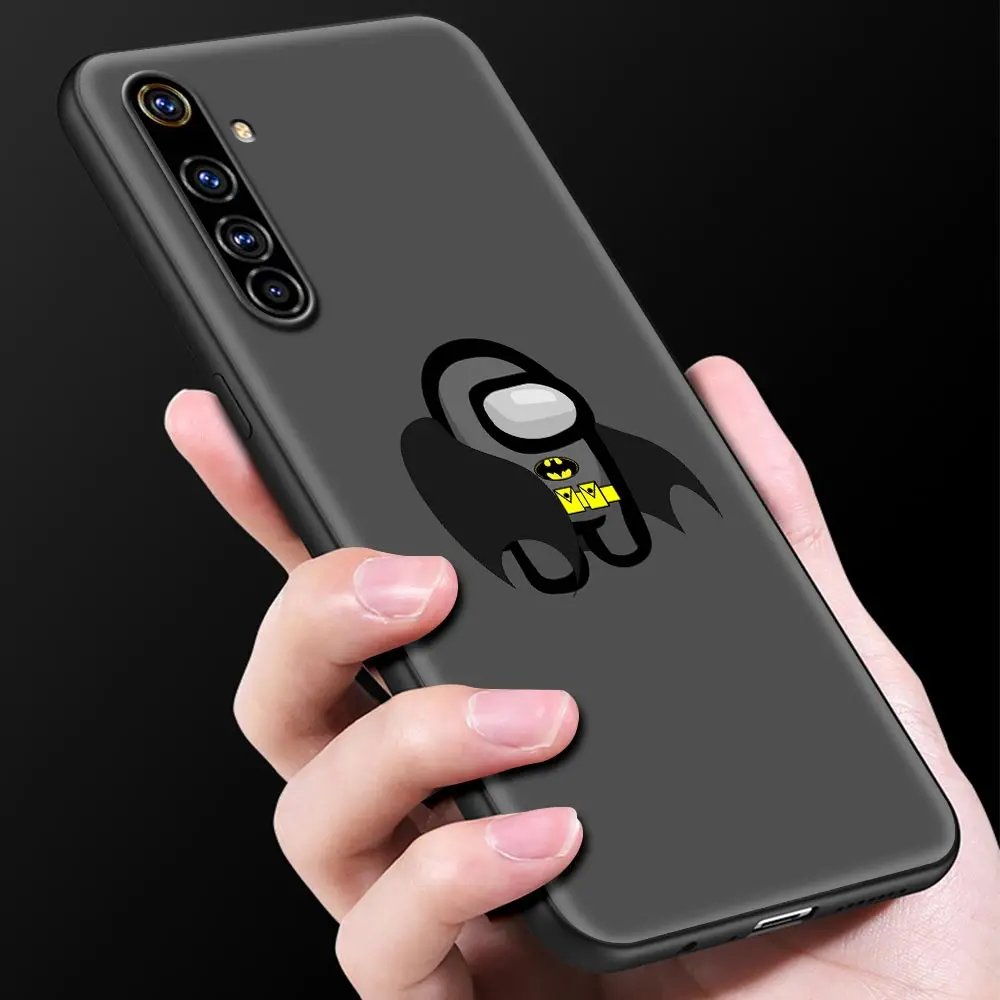 

Impostor Among Us Phone Case For OPPO A9 Realme Reno 6 C3 7 Global 5 X7 Q2 Pro XT X3 2020 Soft Black Shell Back Cover