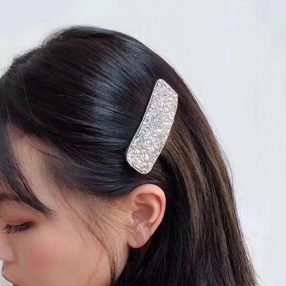 1 шт. квадратная капля Bling хрустальные шпильки для волос головные уборы для женщин девушек Стразы заколки невидимки для волос заколка аксессуары