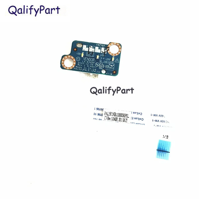 Ноутбук светодиодным индикатором зарядная Модульная плата для Dell Latitude E6420 LS 6595P