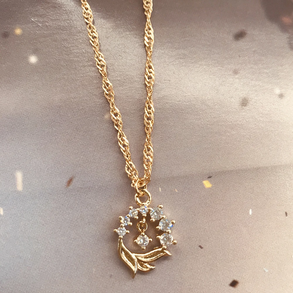 YWZIXLN трендовые элегантные ювелирные изделия кристалл цветок олень цвет униформы