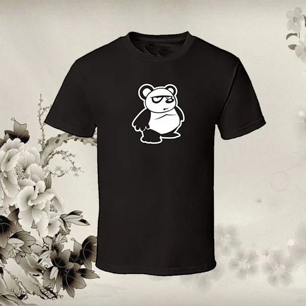 

Gs-eagle Men's Panda Bear Graphic T-Shirt