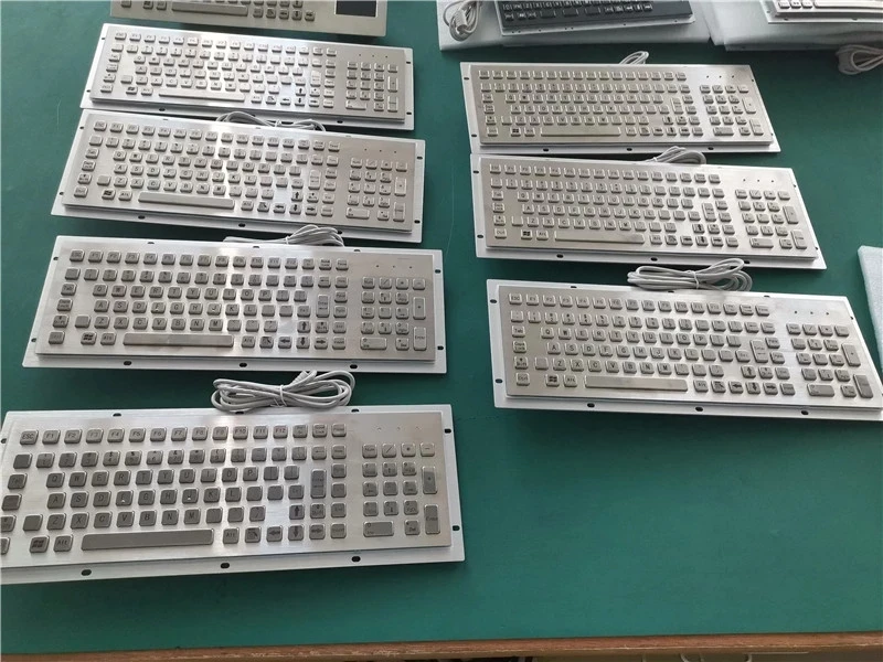 103 клавиш IP65 задняя панель монтажный киоск полноразмерная промышленная