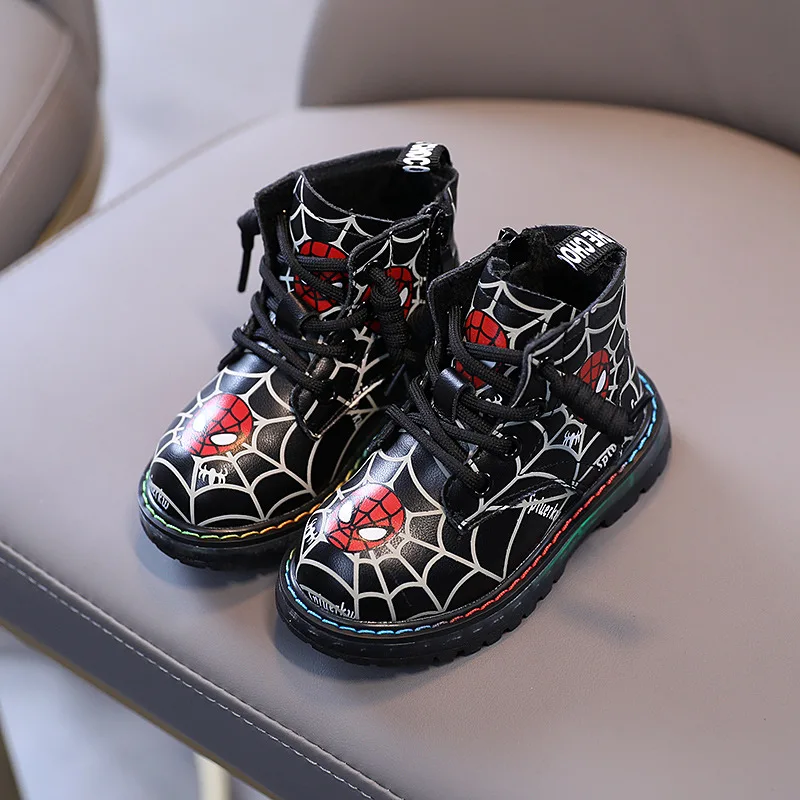 Дисней детская в мультипликационном стиле с человеком-пауком для мальчиков и