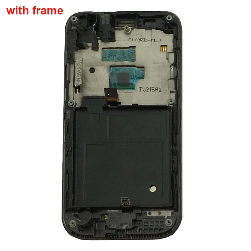 Черный для samsung Galaxy SL GT-i9003 I9003 ЖК сенсорный экран дигитайзер ЖК-дисплей панель монитор в сборе с рамкой Замена