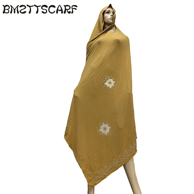 100% мягкий хлопковый шарф кашха для африканских мусульманских женщин Дубай