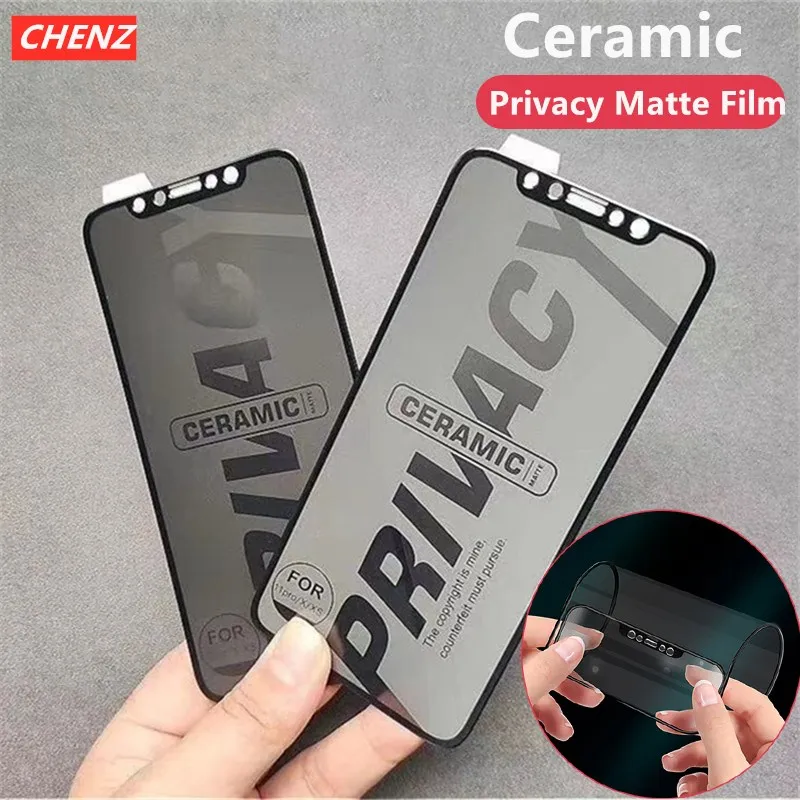

Керамическое матовое мягкое защитное стекло, не стекло для Iphone 7 8 6 6s Plus 11 12 Pro Max SE 2020, защитная пленка, защита экрана